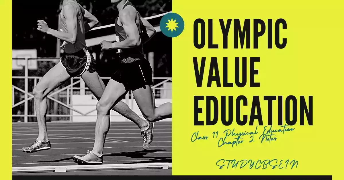 Olympic value education