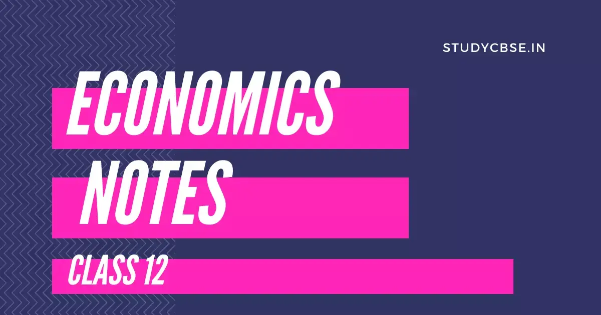 Economics notes