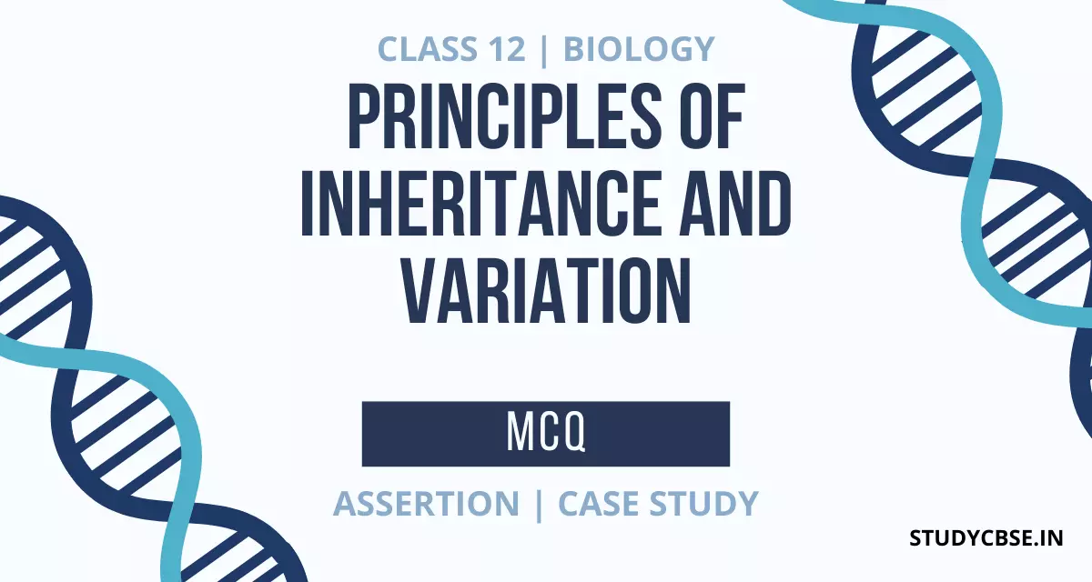 principles of inheritance and variation mcq