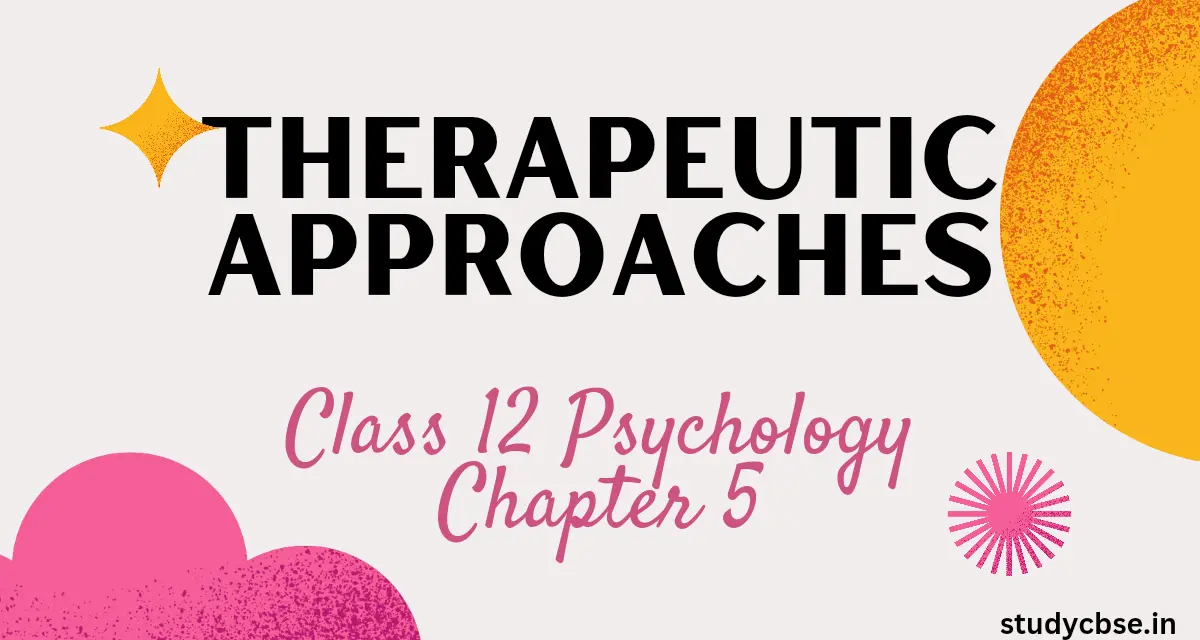 Therapeutic approaches
