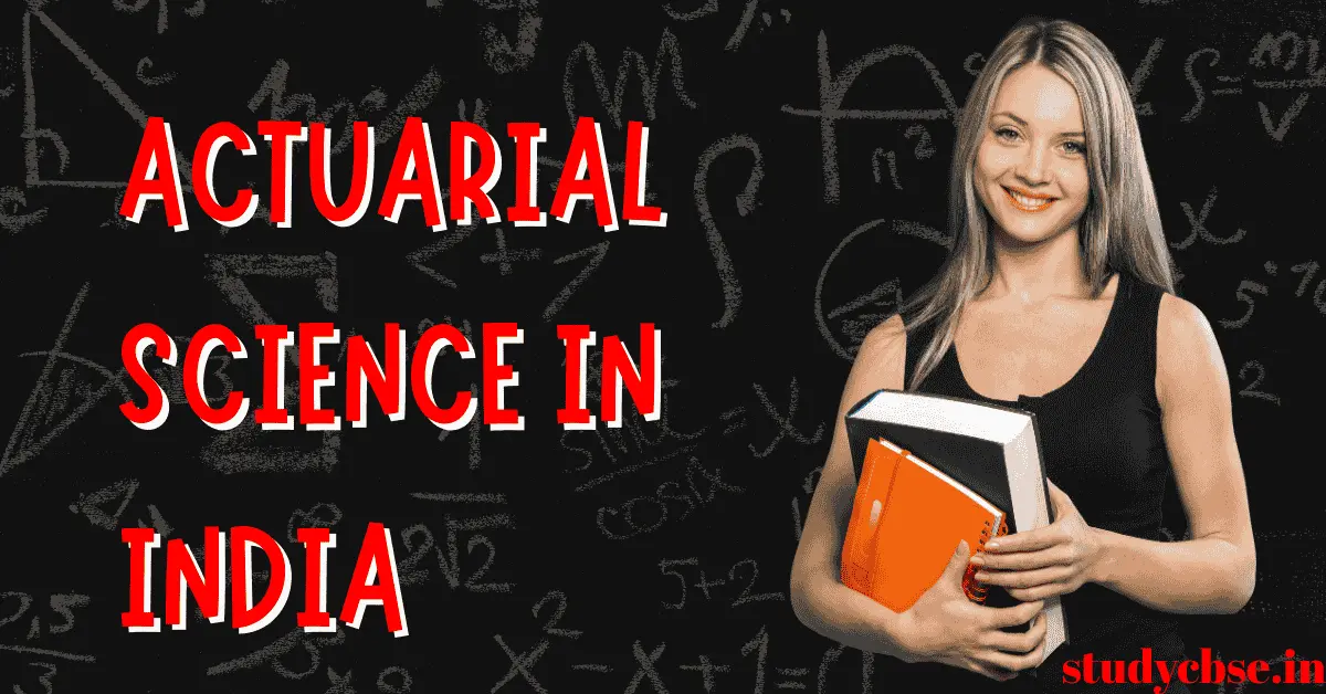 Actuarial Science In India